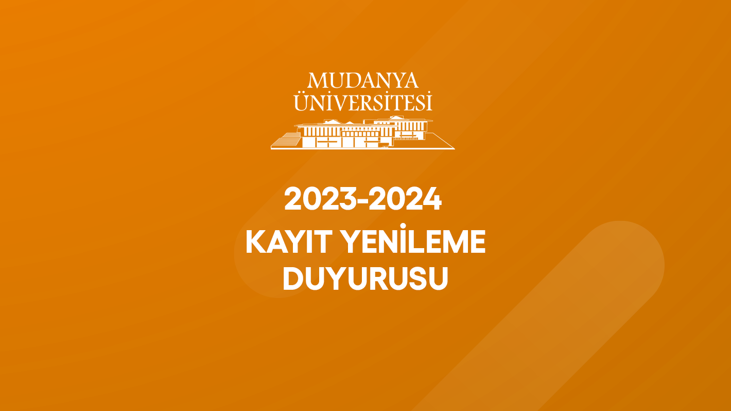 Kayıt Yenileme Duyurusu