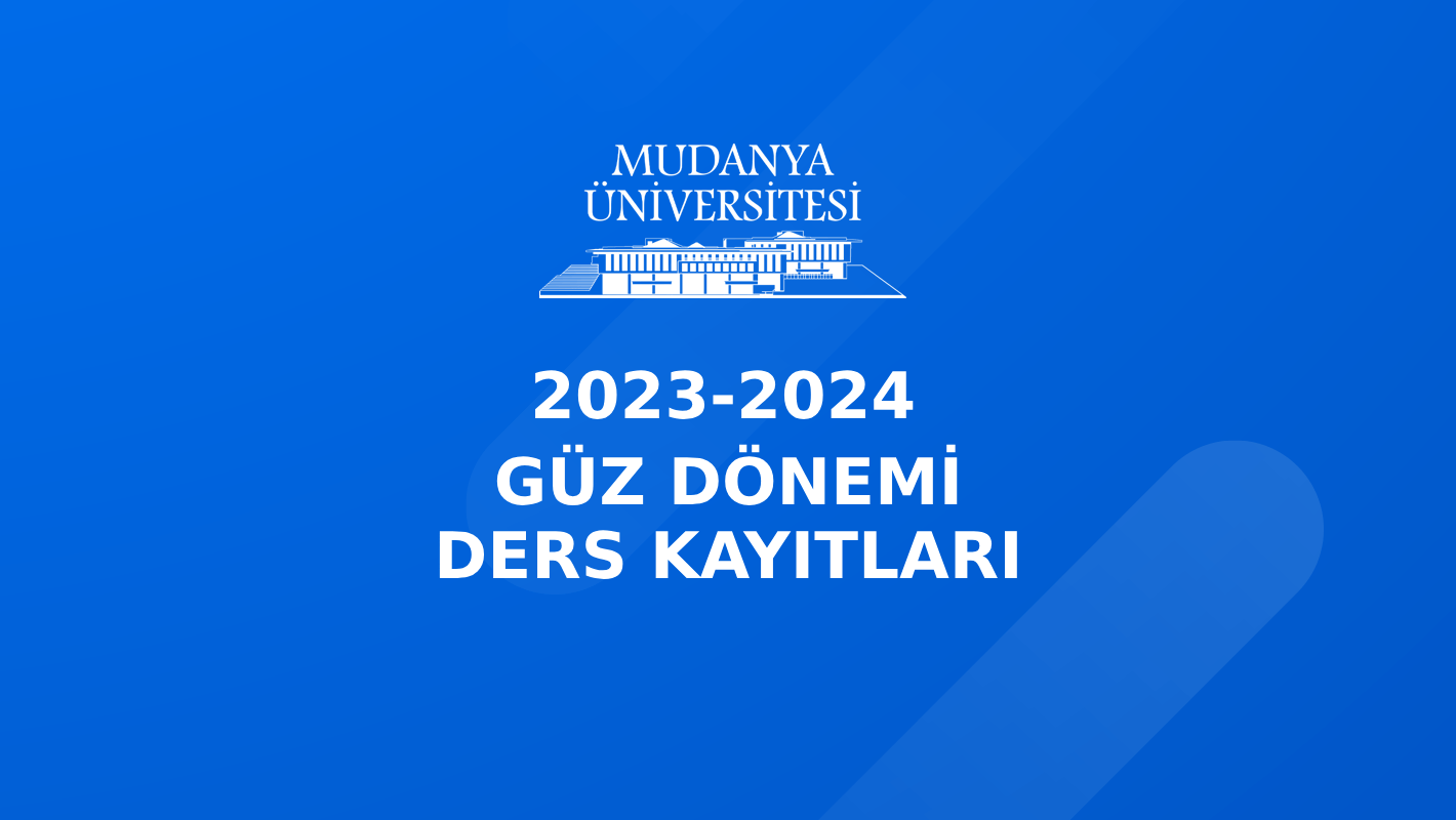 Ders Kayıtları Hakkında Bilgilendirme