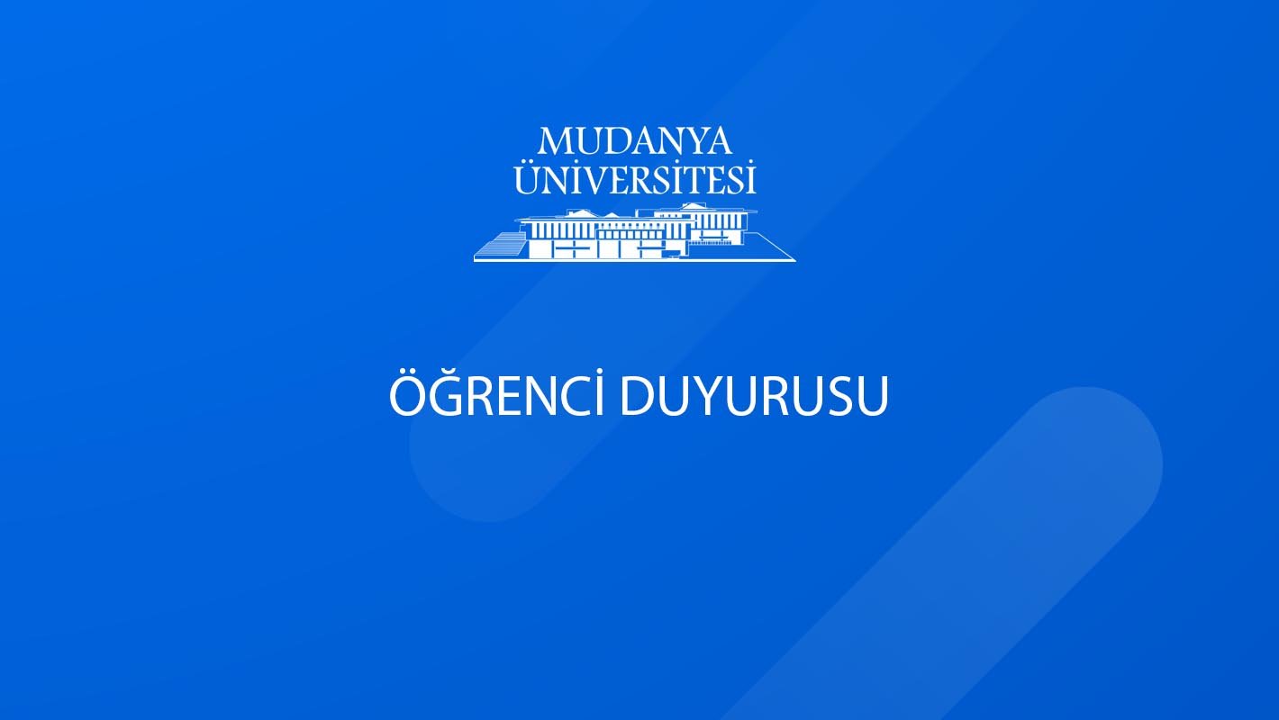Ders Kayıtları Hakkında Bilgilendirme