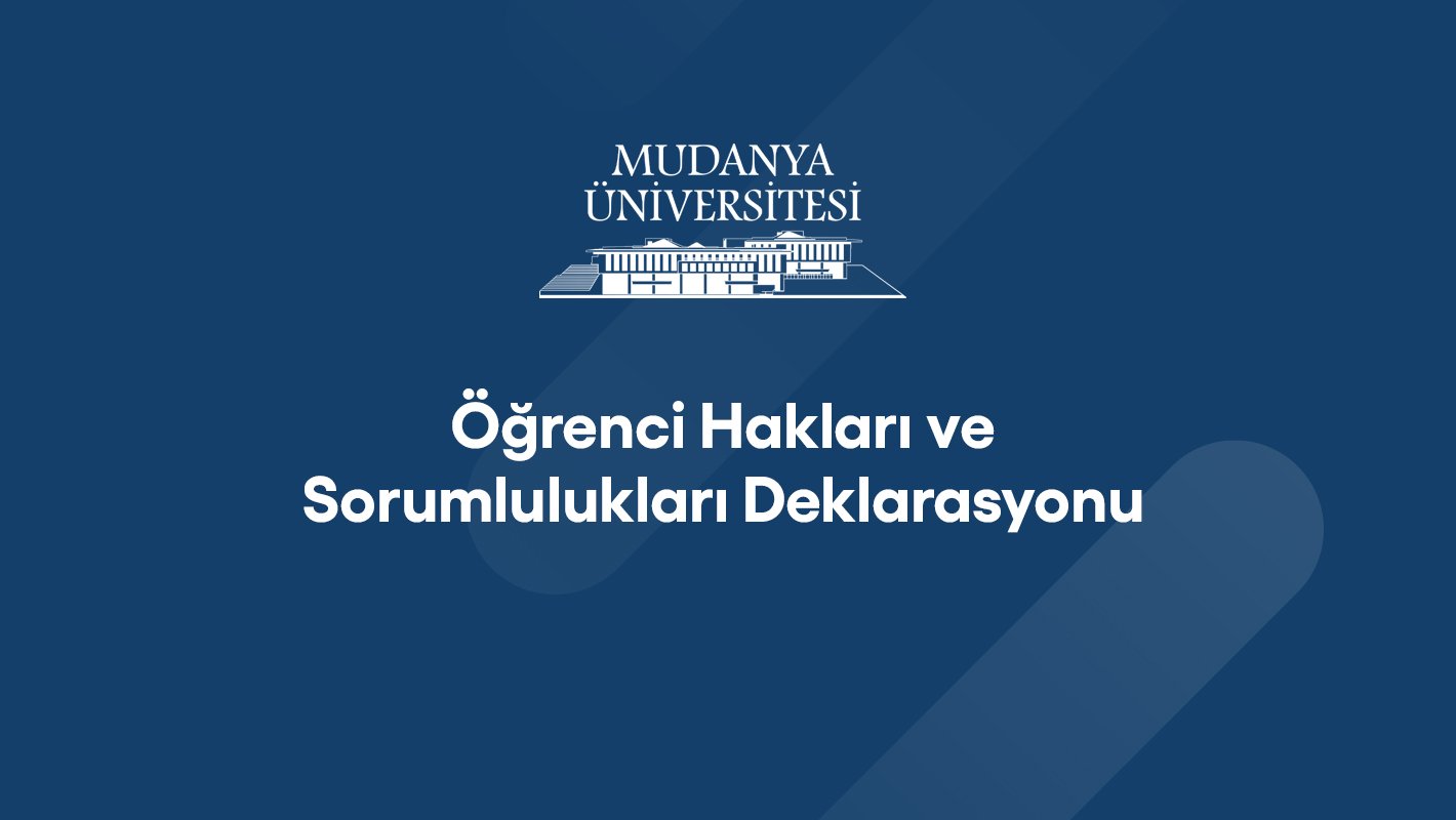 Öğrenci Hakları ve Sorumlulukları Deklarasyonu